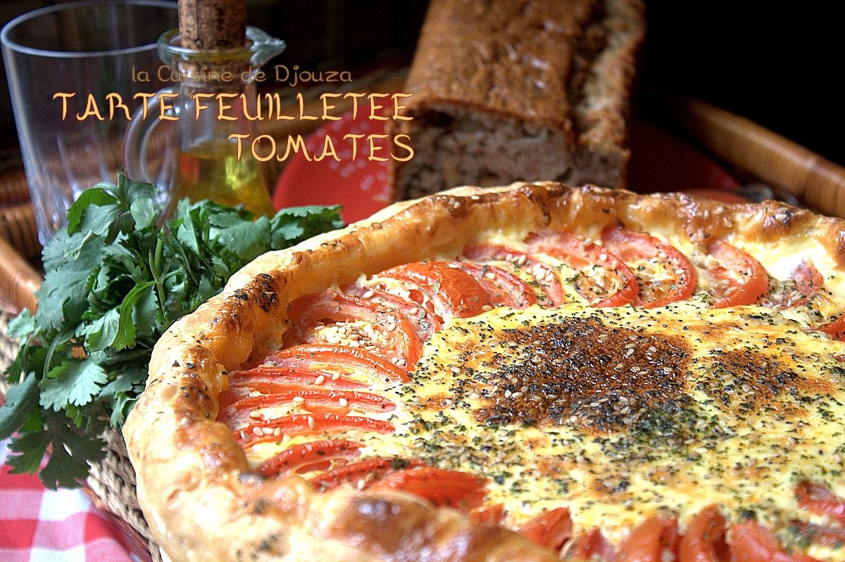 tarte tomates mozzarella pâte feuilletée