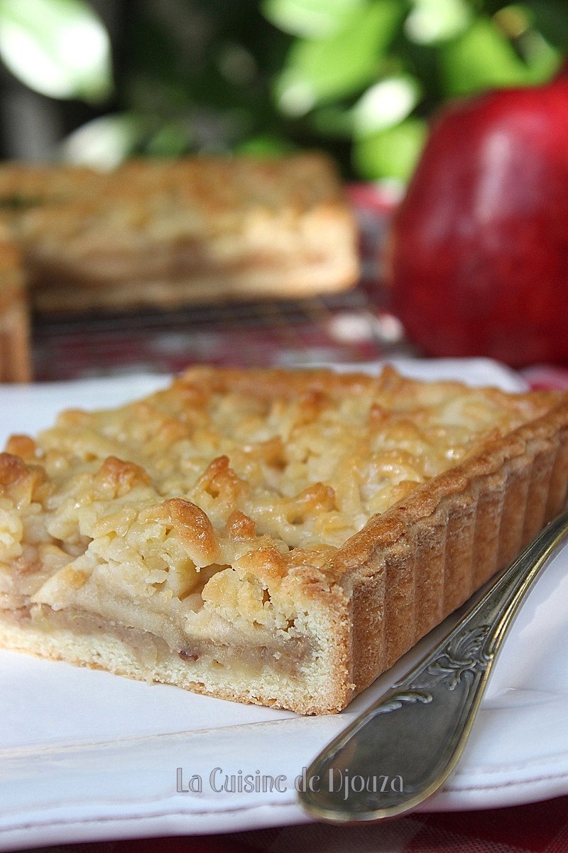 tarte gourmande pomme poire caramel beurre salé