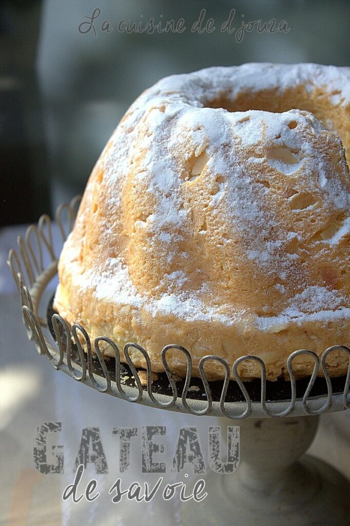 Gateau ou biscuit de savoie très moelleux et léger à la maizena