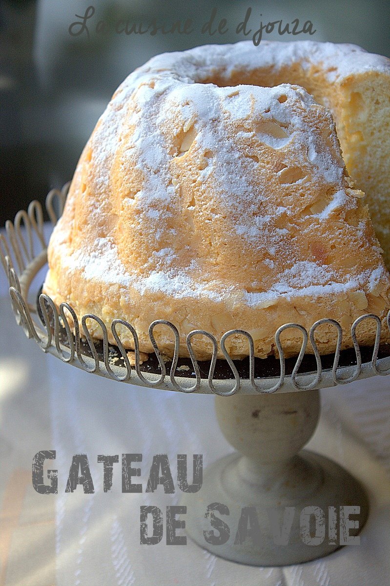 Gateau ou biscuit de savoie très moelleux et léger à la maizena