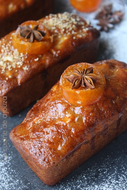 cake d'épices et pommes