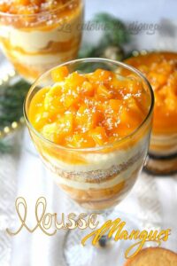 mousse de mangue mascarpone