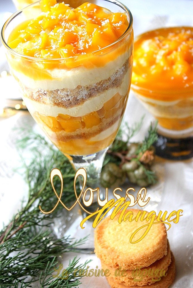 mousse de mangue mascarpone