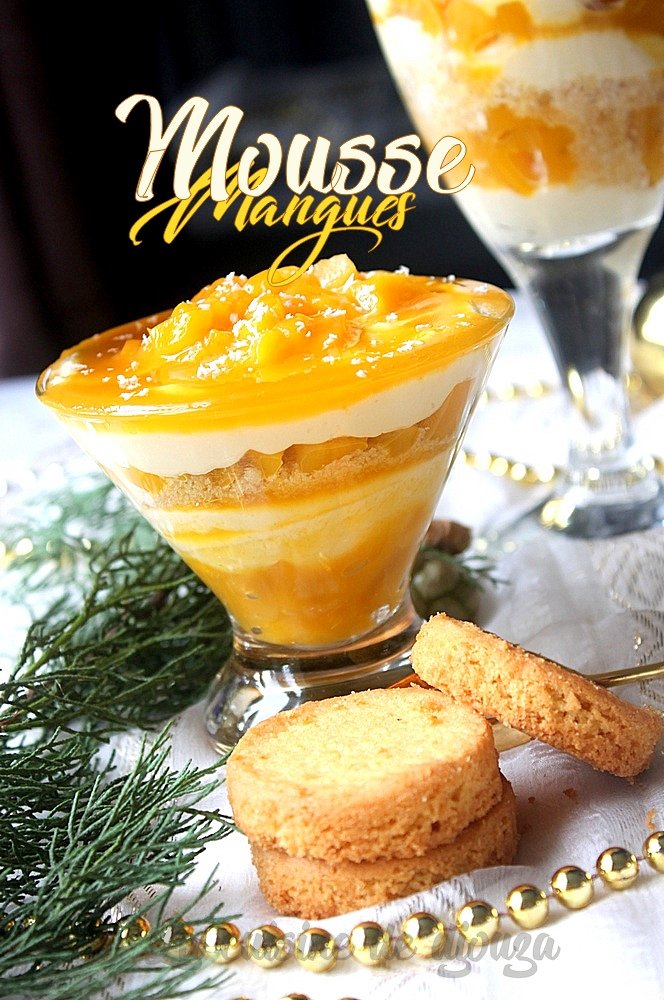 mousse de mangue mascarpone