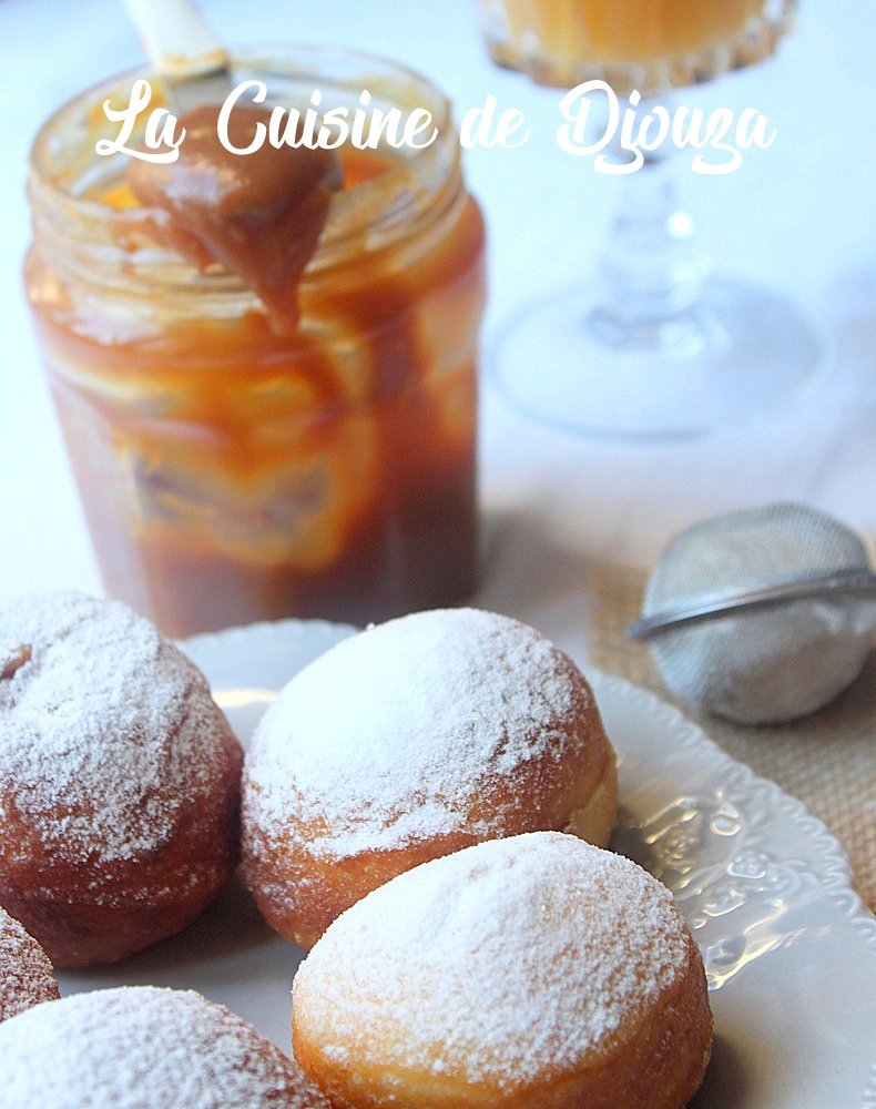 beignet au caramel