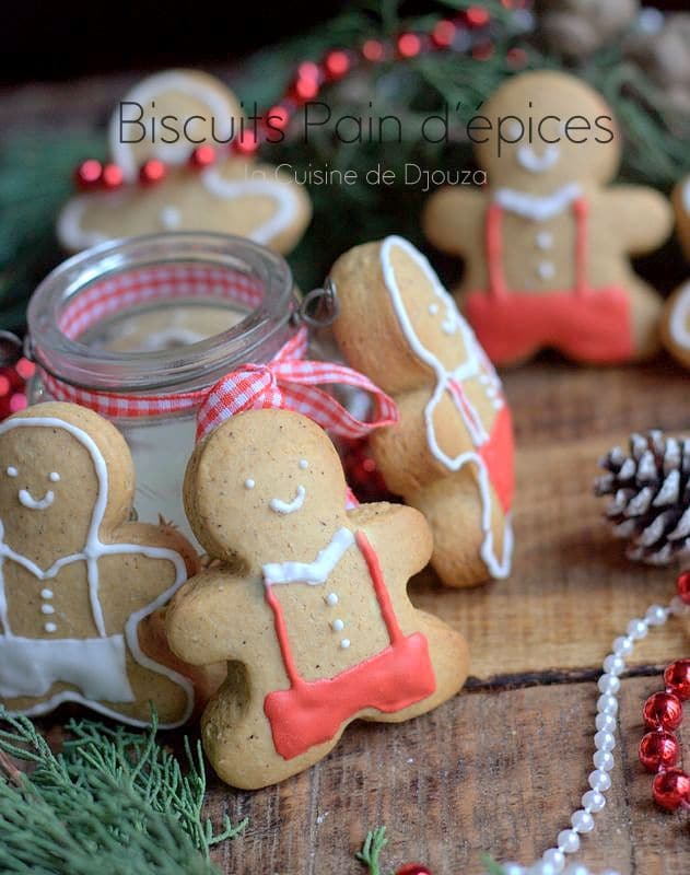 biscuits bonhomme en pain d'épices