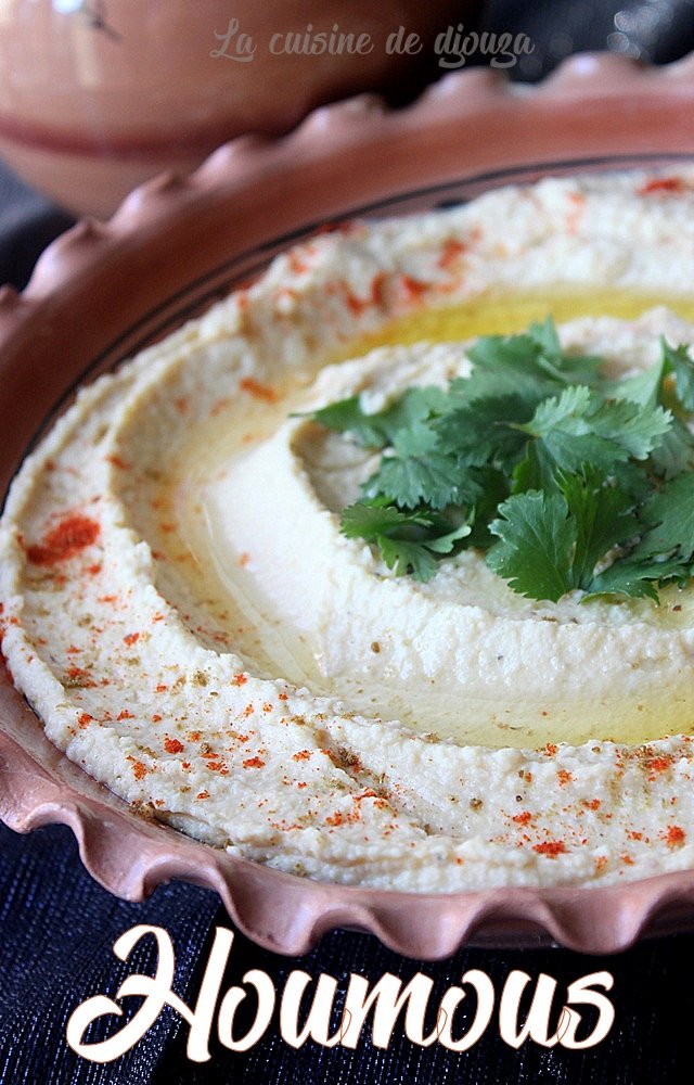 Houmous de pois chiches et tahin