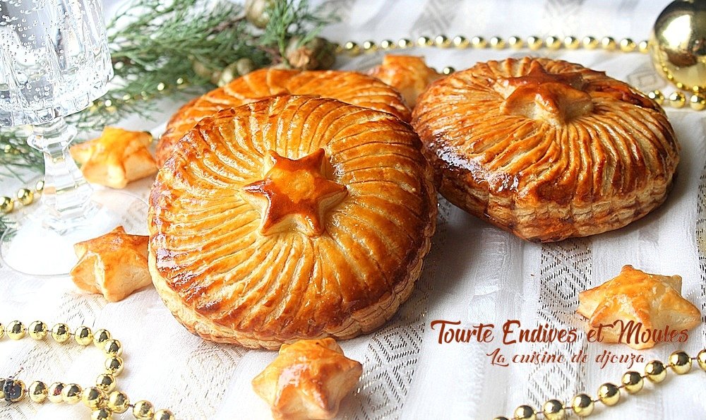 mini tourte feuilletée aux endives