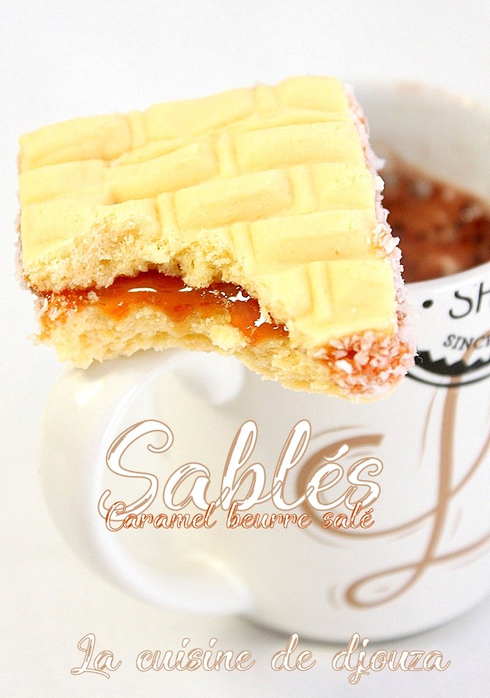 Sablé sec gateau au caramel