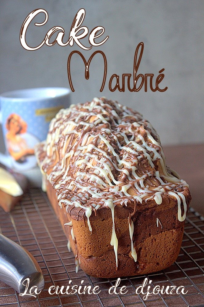 Recette cake marbré chocolat facile