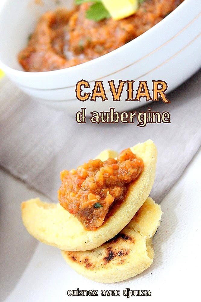 Caviar d'aubergines facile