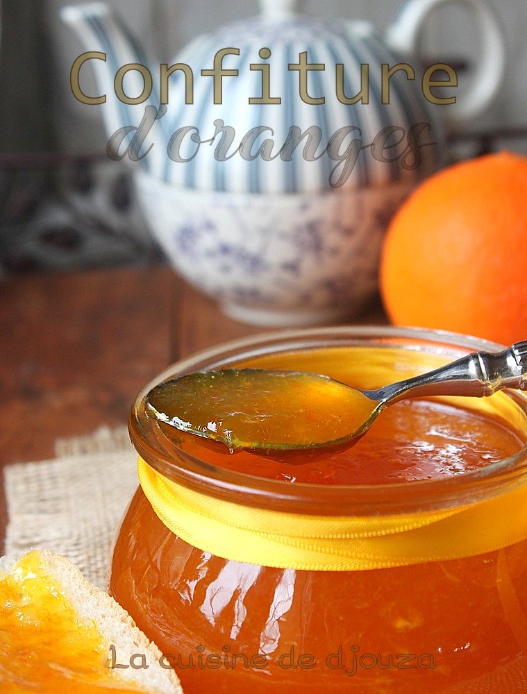 Confiture d-oranges amères