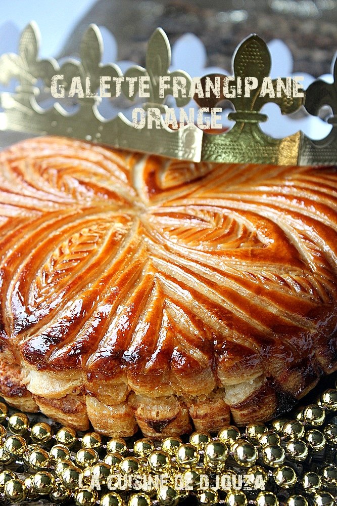 recette galette des rois frangipane orange