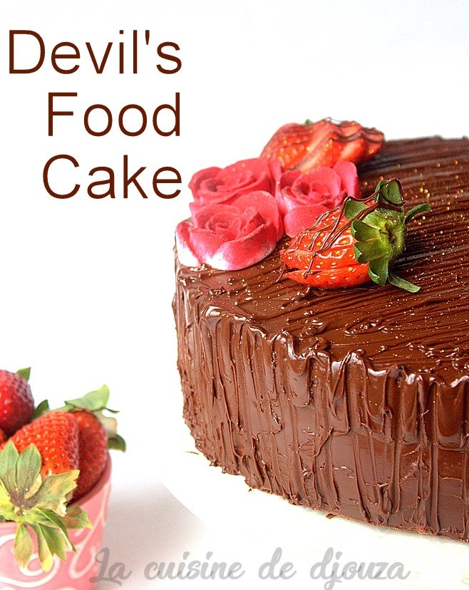 Gateau diablotin devil's food cake