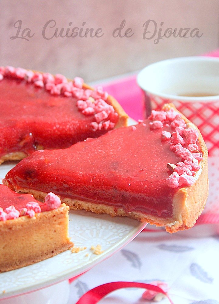 Tarte aux praline spécialité lyonnaise