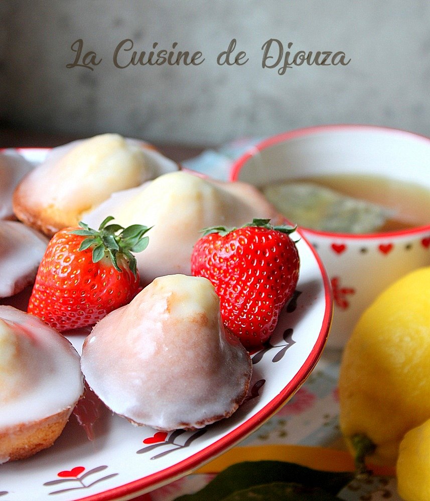 Madeleines au citron bien dodues