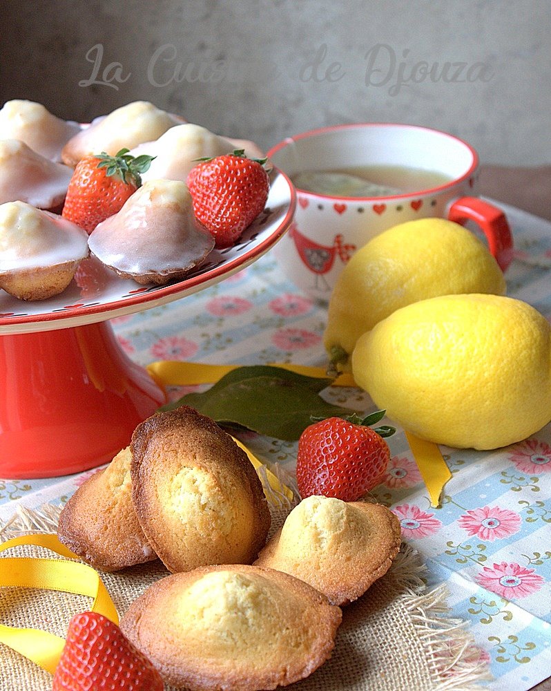 Recette de madeleine au citron réussies avec une belle bosse