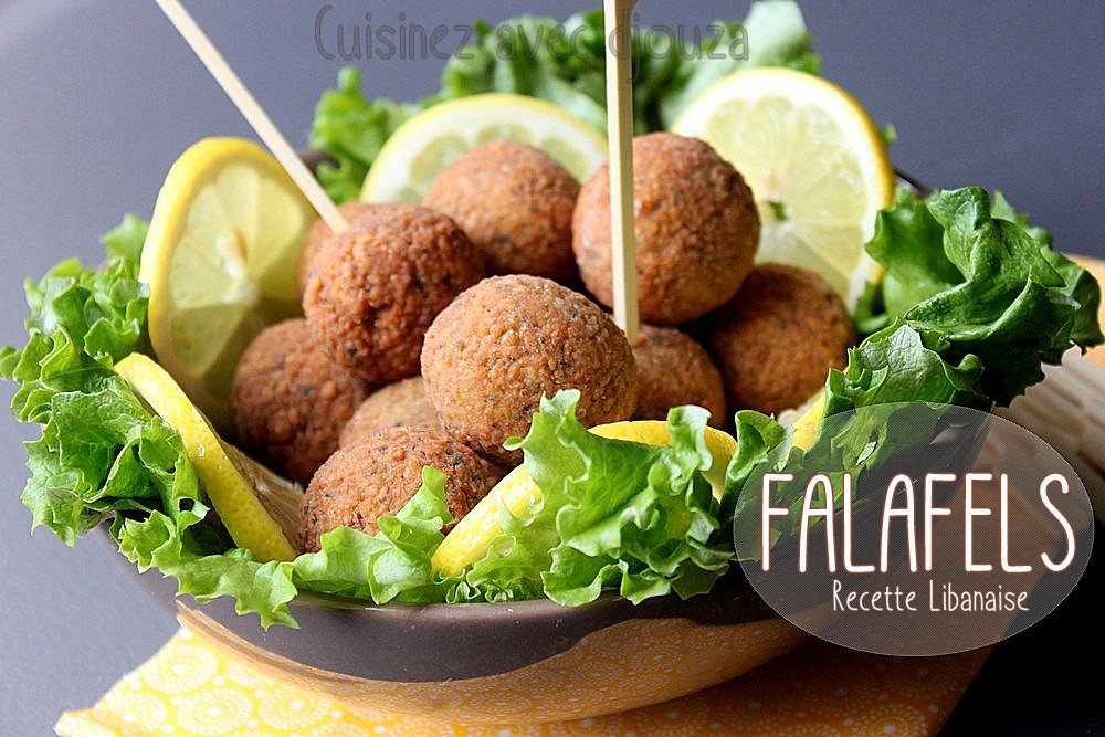 Falafels libanaises aux pois chiches