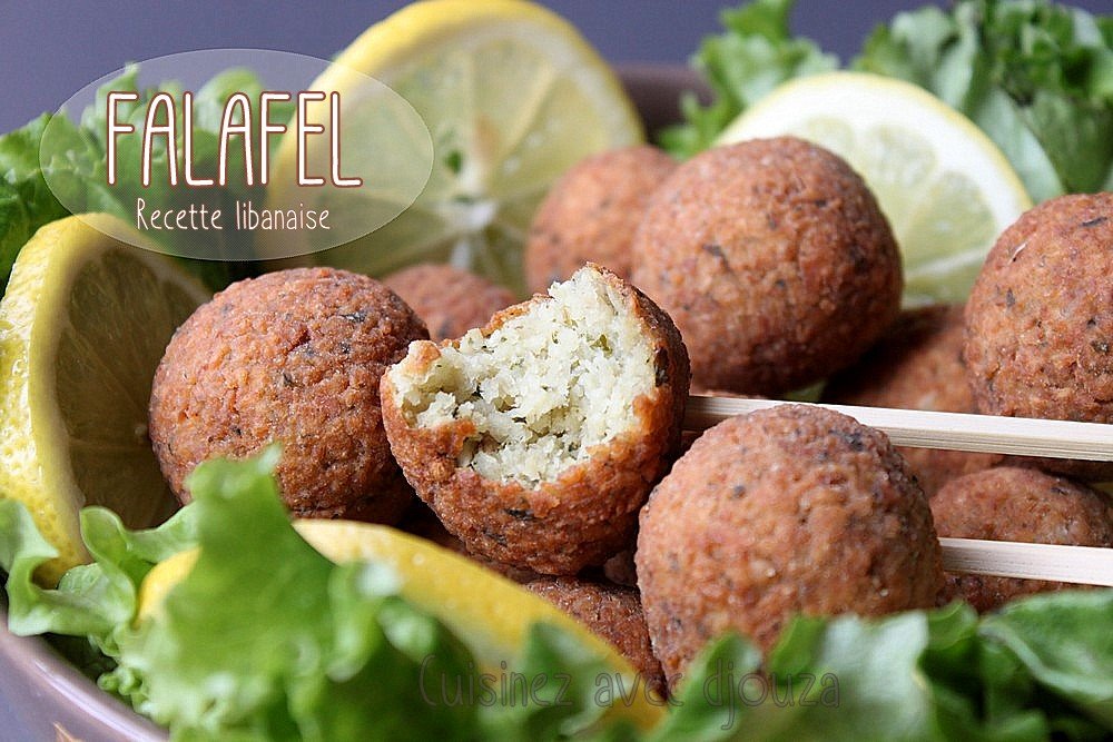 Falafel recette libanaise aux pois chiches