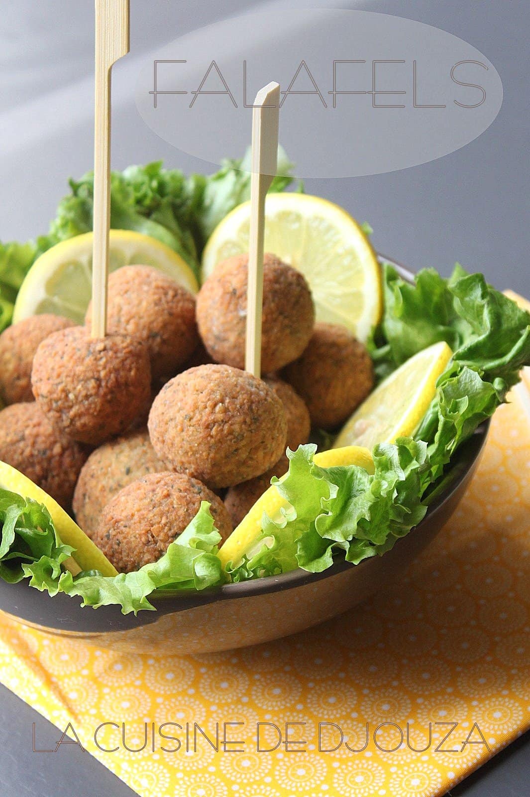 Falafels libanaises aux pois chiches