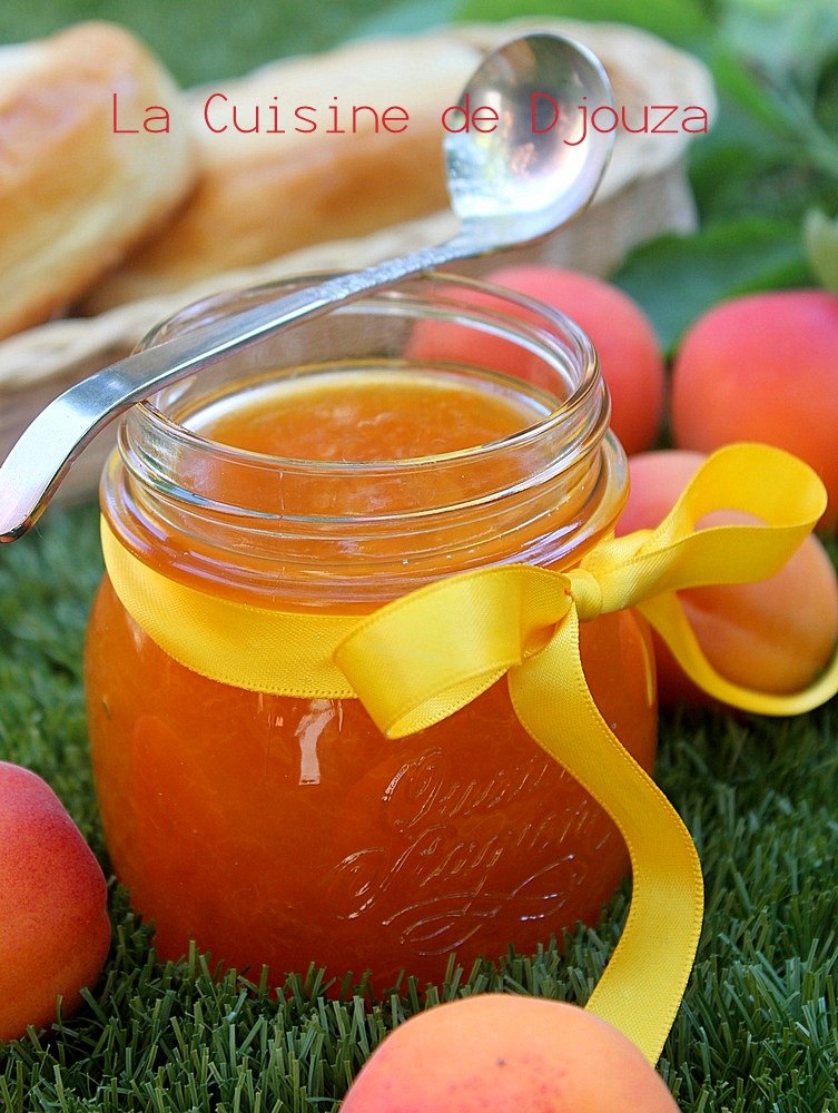 Confiture d'abricot peu sucrée