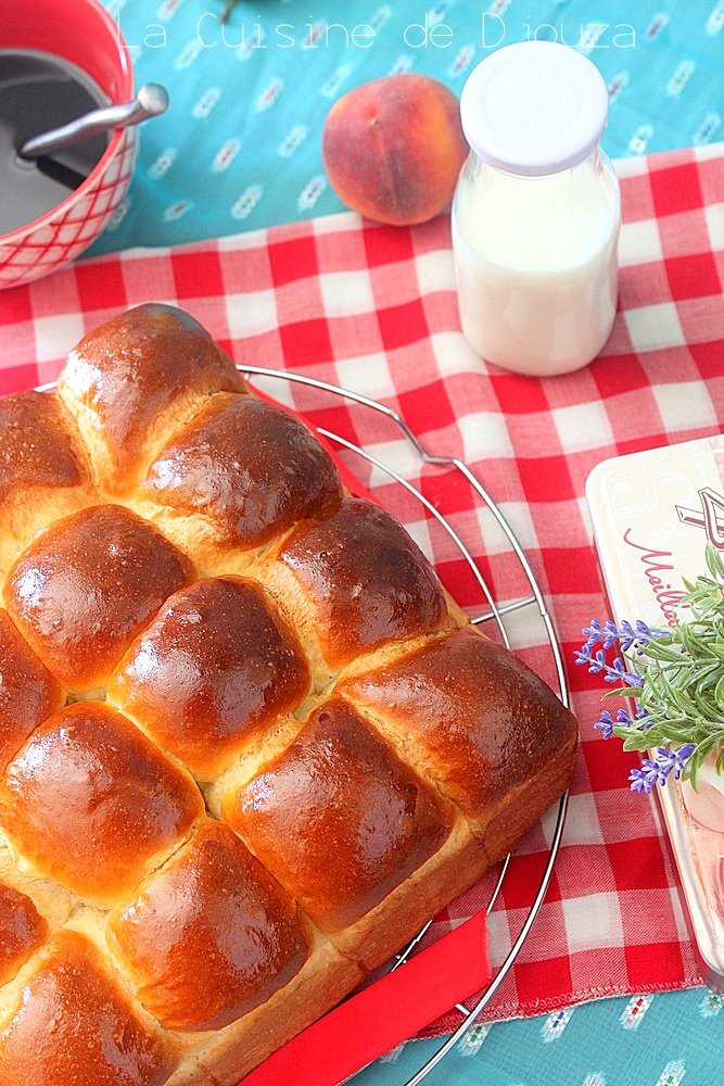 Brioche filante au beurre