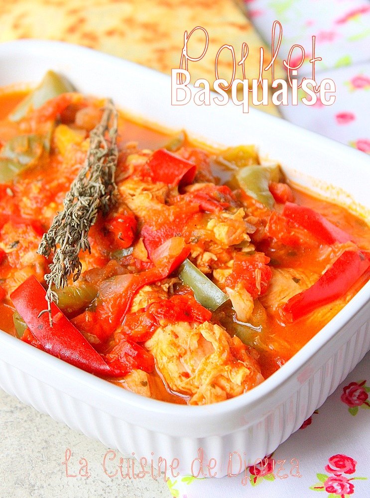 Recette poulet basquaise