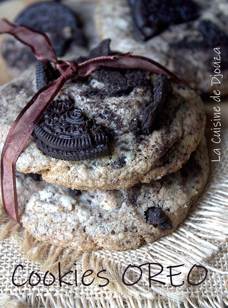 Cookies avec des biscuits oreo