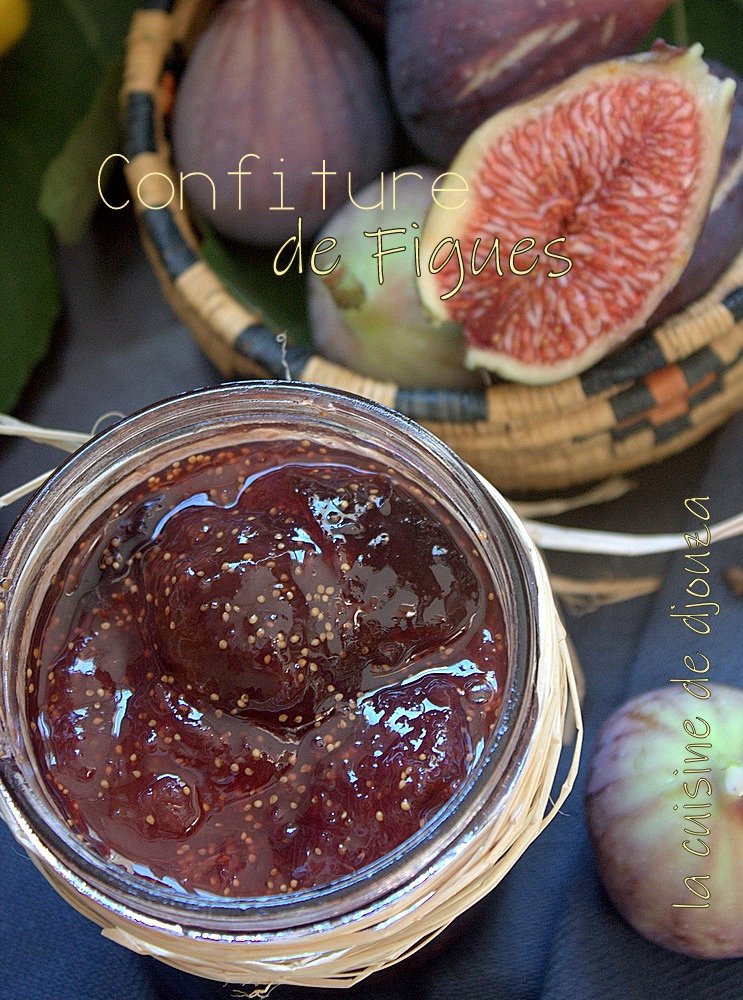 Confiture de figues au citron