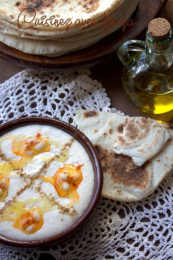 Purée de haricots blancs au fromage philadelphia (façon houmous)