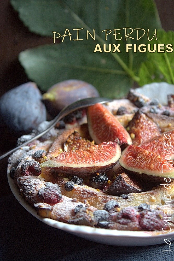 Recette de pain perdu aux fruits au four