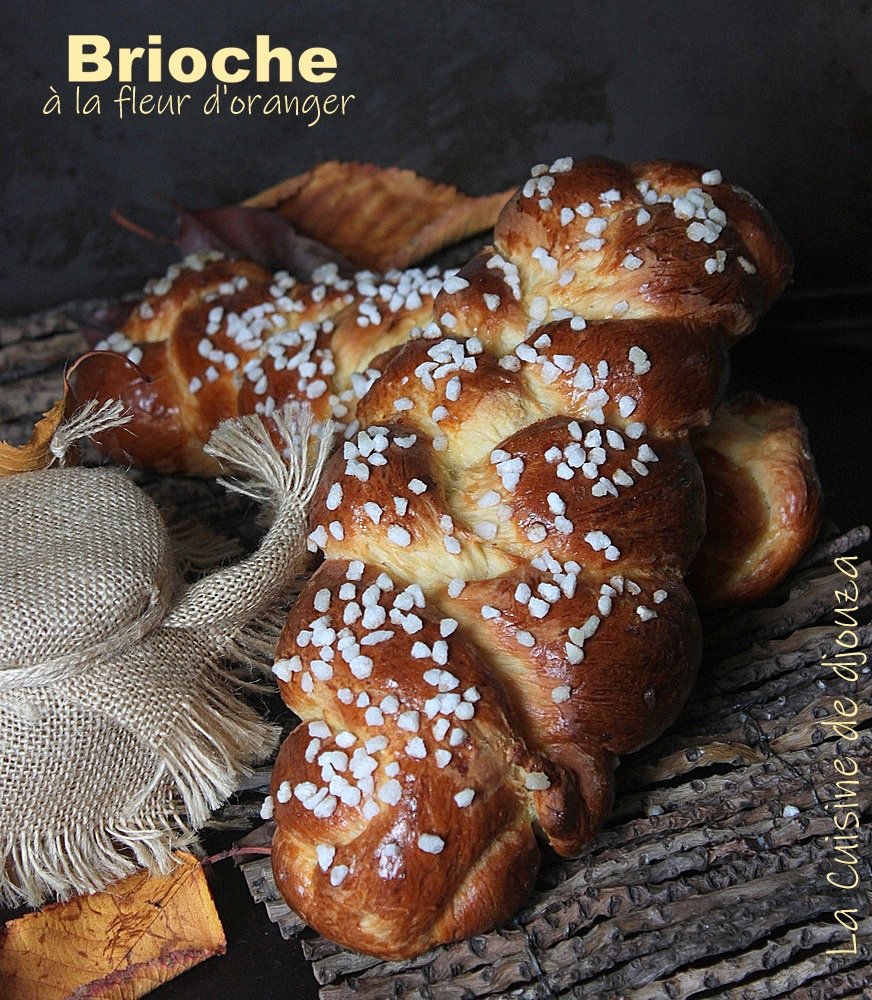 Brioche à la fleur d'oranger