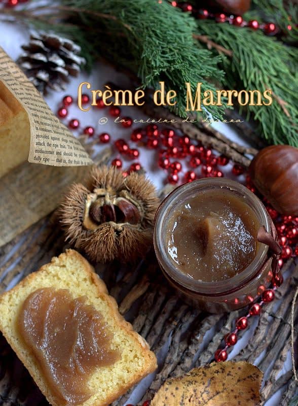 Crème de marron à la vanille