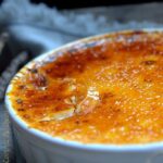 Crème brûlée à la compotée de bananes