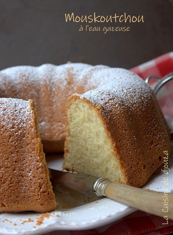 Mon gâteau à l'eau gazeuse