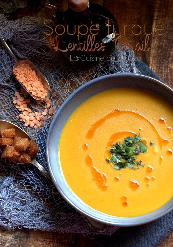 Soupe turque de lentilles corail