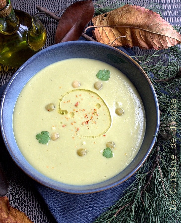 Recette Bissara algérienne aux petits pois