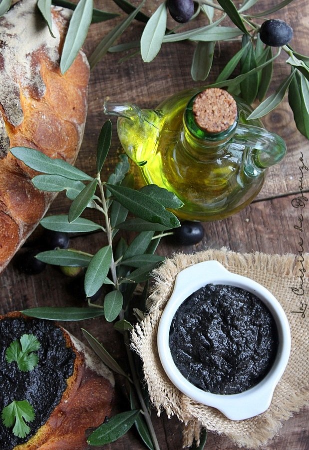 tapenade provençale aux olives noires