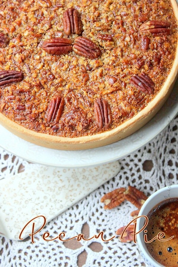 Tarte aux noix de pecan américaine