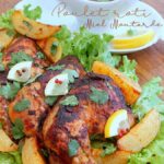 Recette cuisses de poulet au four (miel et moutarde)