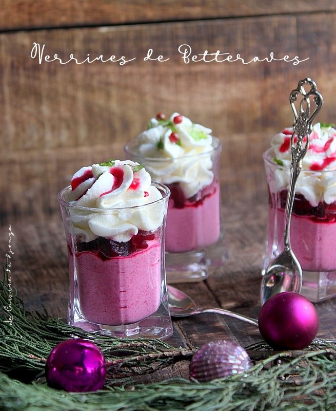 Mousse de betterave au mascarpone