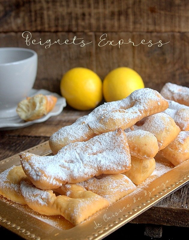 Beignets express sans levure boulangère