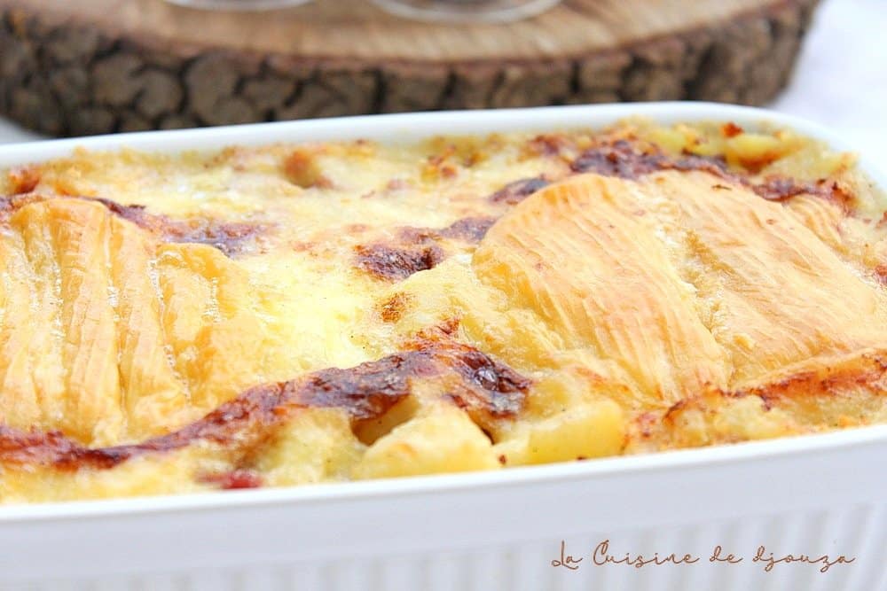 Tartiflette au reblochon sans vin blanc