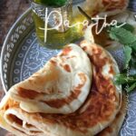 Parathas natures feuilletés