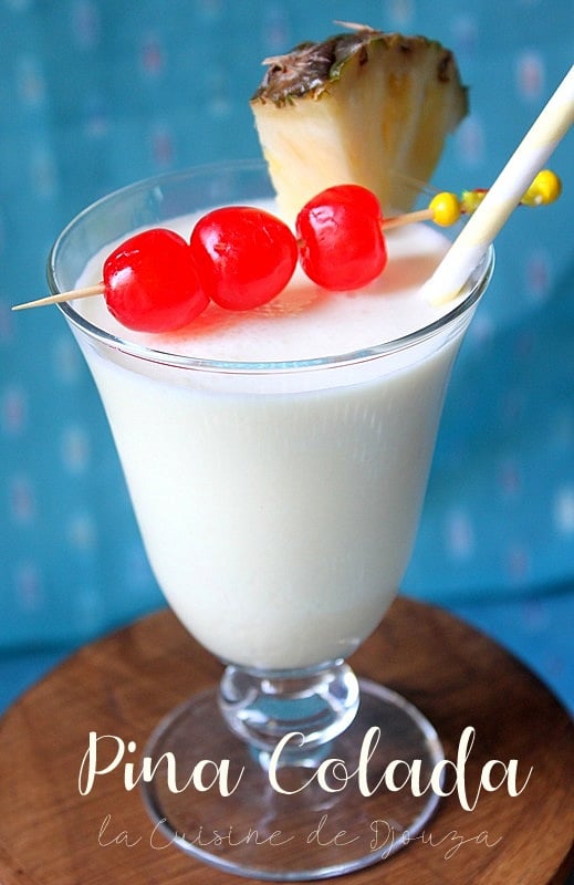 Pina Colada, cocktail à l'ananas sans alcool