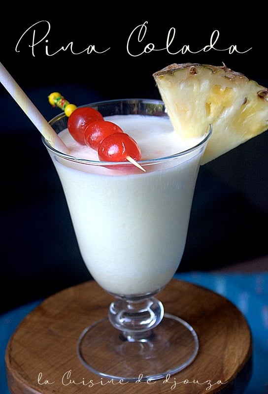 Pina Colada, boisson à l'ananas sans alcool