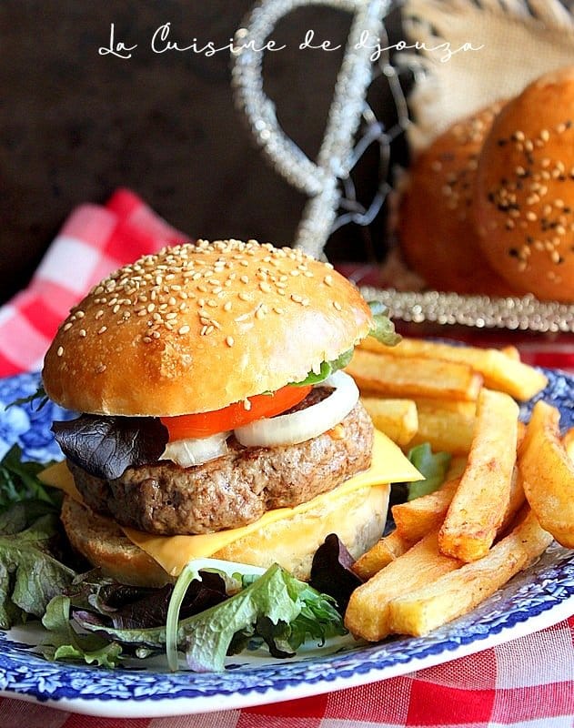 Buns ou pains burger maison