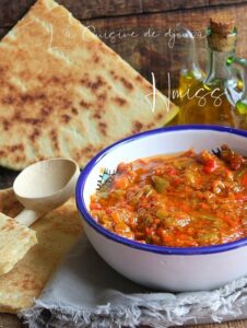 Hmiss kabyle, salade de poivron tomate