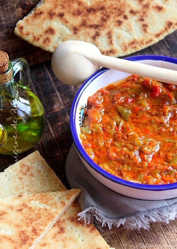 Hmiss kabyle, salade de poivron tomate