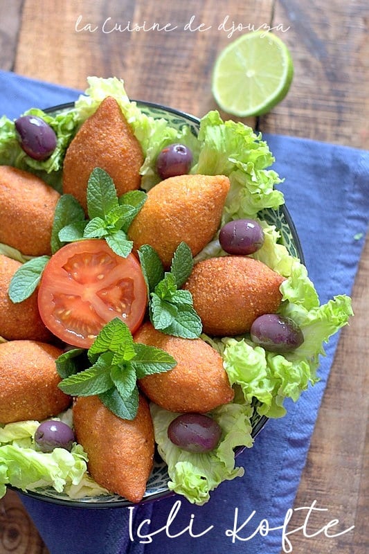 Boulettes de boulgour farcies, Içli Köfte